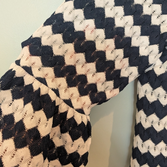 Trina Turk White and Navy Dress - Picture 7 of 7